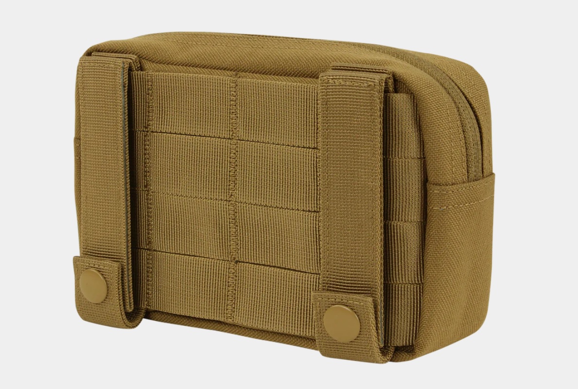 COMPACT UTILITY POUCH - COYOYE BROWN - 1 | YEO